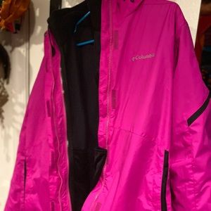 Pink Columbia Jacket ( only worn once)